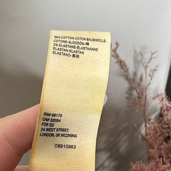 FREE PEOPLE We The Free Pull On Corduroy Flare Pant Hayloft Yellow Sz 27 {S19} - Picture 5 of 5